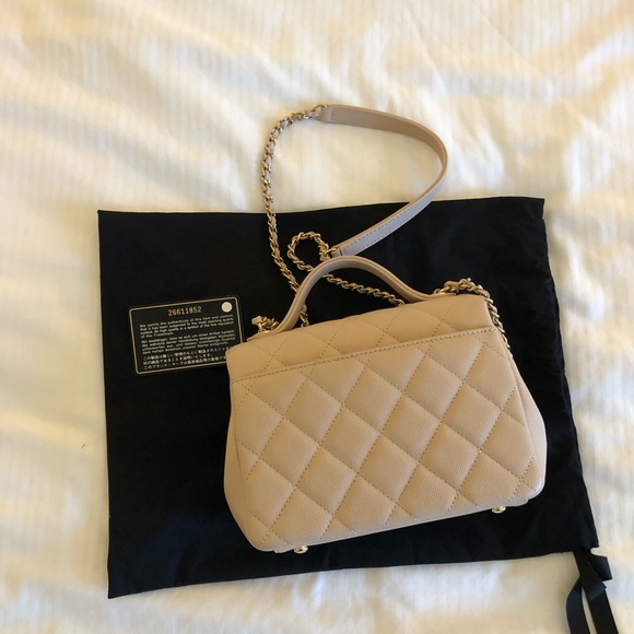 ❌SOLD❌Chanel flap bag with top handle - Picture 2 of 8